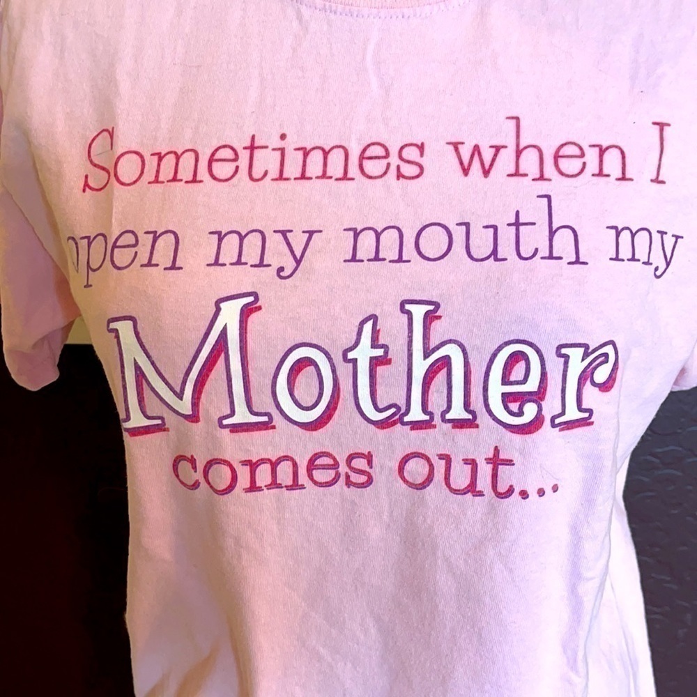 NOVELTY Light‎ pink T-shirt medium